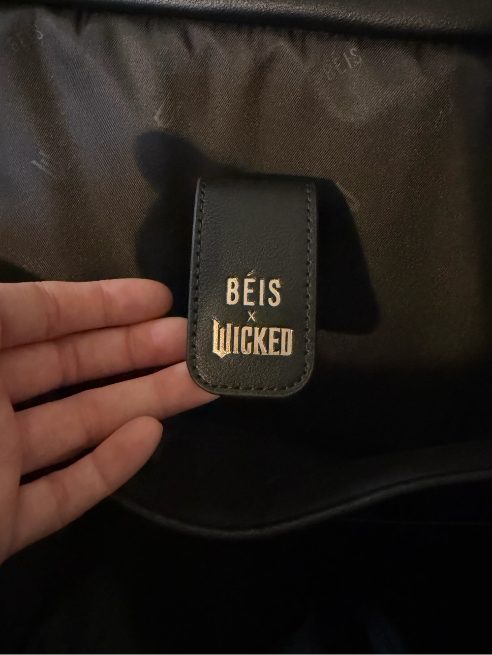 BEIS x Wicked Black Travel Weekender Bag - Picture 11 of 16